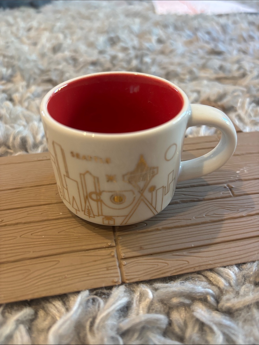 Starbucks Seattle Ceramic Espresso Cup/ornament